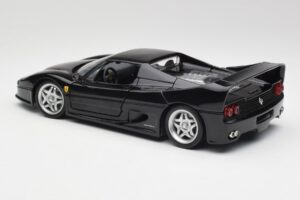 Ferrari F50 Musta Hot Wheels 1:18 23910 Metalli — kuva 7 / 8