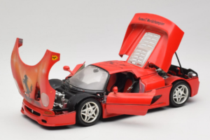 Ferrari F50 Braccio & Gotz M. Schumacher Allekirjoitus Painos Bburago 1:18 MS Metalli — kuva 2 / 8