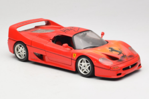 Ferrari F50 Braccio & Gotz M. Schumacher Allekirjoitus Painos Bburago 1:18 MS Metalli — kuva 6 / 8