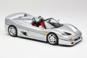 Ferrari F50 Avoauto Hopea Bburago 1:18 3372 Metalli — kuva 6 / 8