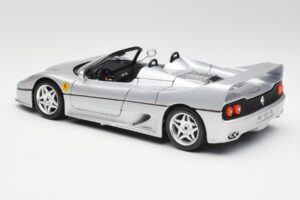 Ferrari F50 Avoauto Hopea Bburago 1:18 3372 Metalli — kuva 7 / 8