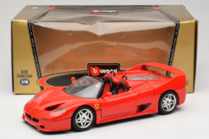 Ferrari F50 Avoauto Punainen Bburago 1:18 3372-P1 Metalli — kuva 8 / 8