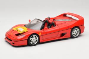 Ferrari F50 Avoauto 50 Jahre Ferrari 24 Jahre Bburago FMC Punainen Bburago 1:18 3352-P1 Metalli