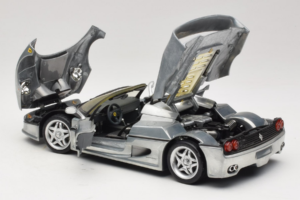 Ferrari F50 Avoauto Chrome Silver Rajoitettu Erä Hot Wheels 1:18 25741 Metalli — kuva 5 / 8
