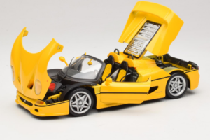 Ferrari F50 Avoauto Shell Keltainen Maisto 1:18 3076-Y2 Metalli — kuva 2 / 8