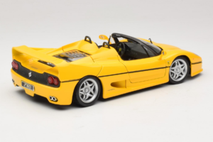 Ferrari F50 Avoauto Shell Keltainen Maisto 1:18 3076-Y2 Metalli — kuva 3 / 8
