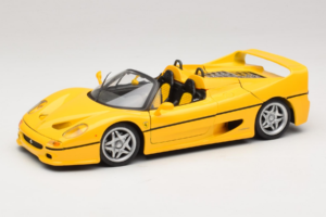 Ferrari F50 Avoauto Shell Keltainen Maisto 1:18 3076-Y2 Metalli