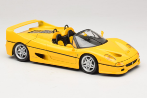 Ferrari F50 Avoauto Shell Keltainen Maisto 1:18 3076-Y2 Metalli — kuva 6 / 8