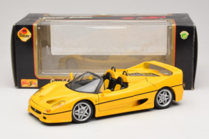 Ferrari F50 Avoauto Shell Keltainen Maisto 1:18 3076-Y2 Metalli — kuva 8 / 8