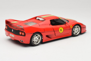 Ferrari F50 Coupe #6 Punainen Italian Lipulla Bburago 1:18 3382-P1 Metalli — kuva 3 / 8