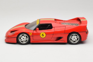 Ferrari F50 Coupe #6 Punainen Italian Lipulla Bburago 1:18 3382-P1 Metalli — kuva 4 / 8