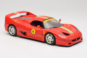 Ferrari F50 Coupe #6 Punainen Italian Lipulla Bburago 1:18 3382-P1 Metalli — kuva 6 / 8