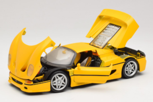 Ferrari F50 Coupe Shell Keltainen Maisto 1:18 3076-Y1 Metalli — kuva 2 / 8
