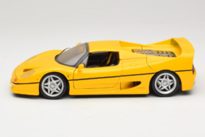 Ferrari F50 Coupe Shell Keltainen Maisto 1:18 3076-Y1 Metalli — kuva 4 / 8