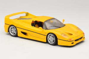 Ferrari F50 Coupe Shell Keltainen Maisto 1:18 3076-Y1 Metalli — kuva 6 / 8