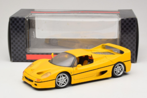 Ferrari F50 Coupe Shell Keltainen Maisto 1:18 3076-Y1 Metalli — kuva 8 / 8