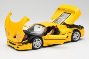 Ferrari F50 Giallo Modena Maisto 1:18 F50001 Metalli — kuva 2 / 8