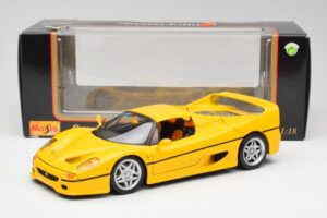 Ferrari F50 Giallo Modena Maisto 1:18 F50001 Metalli — kuva 8 / 8