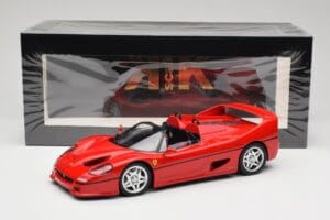 Ferrari F50 Hardtop Open Rosso Corsa KK-Scale 1:18 KKDC180951 Metalli — kuva 6 / 6