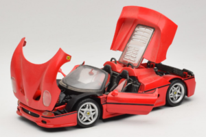 Ferrari F50 Spider Punainen Shell Maisto 1:18 3076-M1 Metalli — kuva 2 / 8