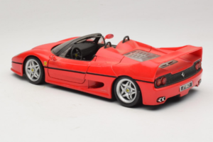 Ferrari F50 Spider Punainen Shell Maisto 1:18 3076-M1 Metalli — kuva 7 / 8