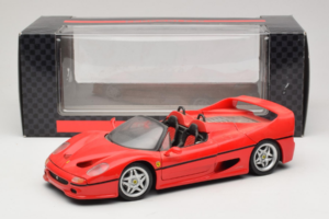 Ferrari F50 Spider Punainen Shell Maisto 1:18 3076-M1 Metalli — kuva 8 / 8