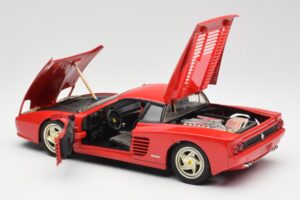 Ferrari F512 M Punainen Hot Wheels 1:18 29758 Metalli — kuva 5 / 8