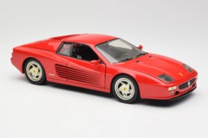 Ferrari F512 M Punainen Hot Wheels 1:18 29758 Metalli — kuva 6 / 8