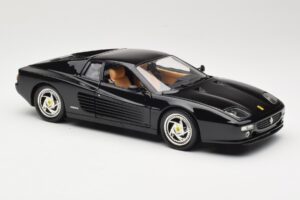Ferrari F512M Musta Hot Wheels 1:18 23922 Metalli — kuva 6 / 8