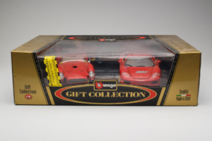 Ferrari Gift Set 250 Testa Rossa & 360 Modena Challenge Punainen Bburago 1:18 GC001 Metalli — kuva 2 / 2