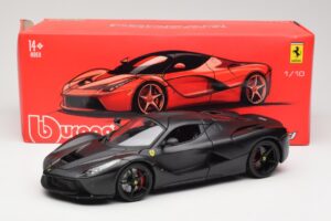 Ferrari LaFerrari F150 Matte Black Bburago 1:18 18-16901BK Metalli — kuva 8 / 8