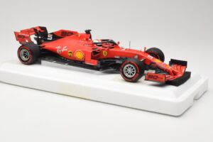 Ferrari SF90 #5 S. Vettel Italian GP Monza 2019 BBR 1:18 BBR191835 Hartsi — kuva 4 / 6