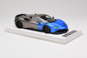 Ferrari SF90 Novitec Blue Grey Metallic IVY 1:18 REMC029 Hartsi — kuva 4 / 7