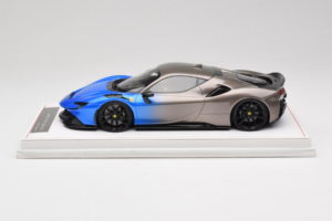 Ferrari SF90 Novitec Blue Grey Metallic IVY 1:18 REMC029 Hartsi