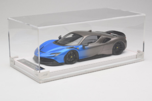 Ferrari SF90 Novitec Blue Grey Metallic IVY 1:18 REMC029 Hartsi — kuva 6 / 7