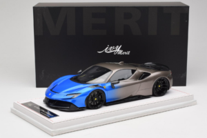 Ferrari SF90 Novitec Blue Grey Metallic IVY 1:18 REMC029 Hartsi — kuva 7 / 7