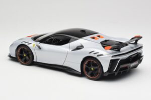 Ferrari SF90 XX Stradale Arctic White Bburago 1:18 18-16020W Metalli — kuva 7 / 8
