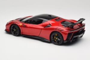 Ferrari SF90 XX Stradale Magma Red Bburago 1:18 18-16020R Metalli — kuva 7 / 8