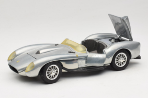 Ferrari Testa Rossa Chrome Silver Hot Wheels 1:18 25737 Metalli — kuva 2 / 8