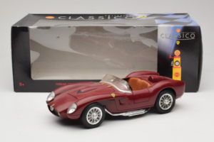 Ferrari Testa Rossa Tummanpunainen Shell Shell 1:18 40026 Metalli — kuva 8 / 8