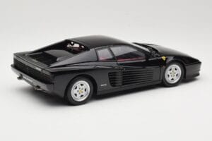 Ferrari Testarossa Musta Kyosho 1:18 08425BK Metalli — kuva 3 / 8