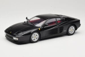 Ferrari Testarossa Musta Kyosho 1:18 08425BK Metalli