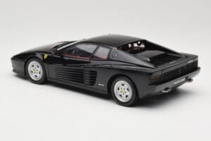 Ferrari Testarossa Musta Kyosho 1:18 08425BK Metalli — kuva 7 / 8