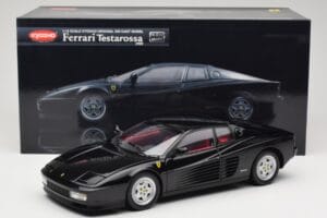 Ferrari Testarossa Musta Kyosho 1:18 08425BK Metalli — kuva 8 / 8