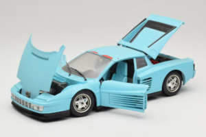 Ferrari Testarossa Borsenmodell 1997 Rajoitettu Erä Sininen Bburago 1:18 B002 Metalli — kuva 2 / 8
