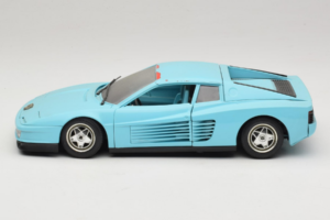 Ferrari Testarossa Borsenmodell 1997 Rajoitettu Erä Sininen Bburago 1:18 B002 Metalli — kuva 4 / 8