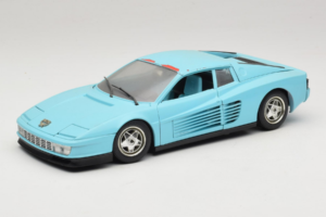 Ferrari Testarossa Borsenmodell 1997 Rajoitettu Erä Sininen Bburago 1:18 B002 Metalli