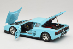 Ferrari Testarossa Borsenmodell 1997 Rajoitettu Erä Sininen Bburago 1:18 B002 Metalli — kuva 5 / 8