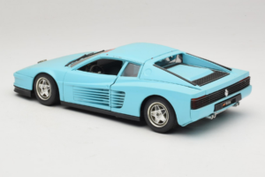 Ferrari Testarossa Borsenmodell 1997 Rajoitettu Erä Sininen Bburago 1:18 B002 Metalli — kuva 7 / 8