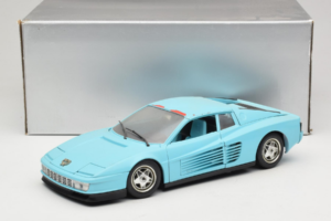 Ferrari Testarossa Borsenmodell 1997 Rajoitettu Erä Sininen Bburago 1:18 B002 Metalli — kuva 8 / 8